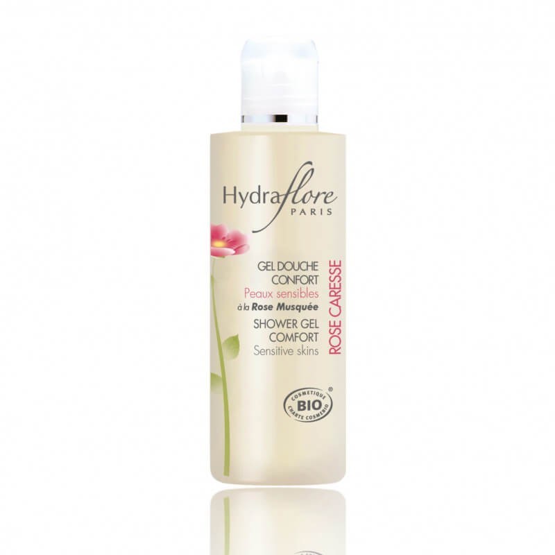 Gel Douche Confort Bio Vegan Hydraflore Rose...