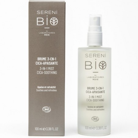 Brume 3 en 1 Cica-Apaisante Bio Végan Sérénibio