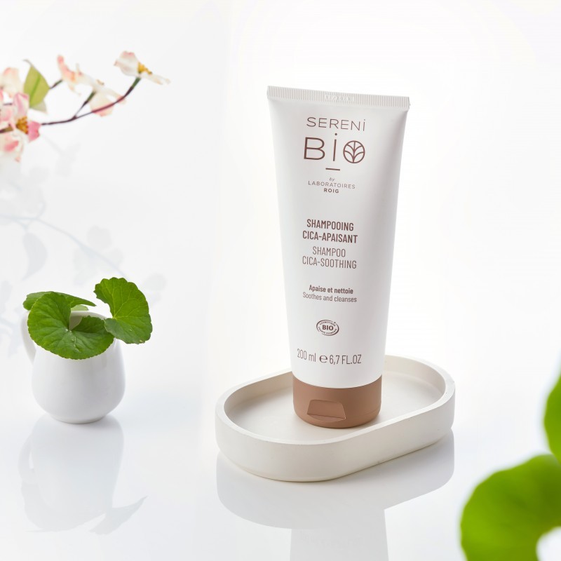 Shampooing Cica-Apaisant Bio Végan Sérénibio