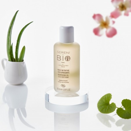 Voedende Olie Cica-Verzachtend Bio Vegan en Fairtrade Sérénibio