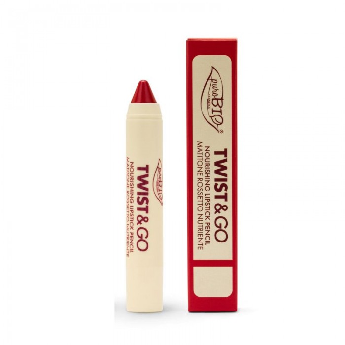 puroBIO TWIST & GO Crayon Rouge lèvres NOURRISSANT