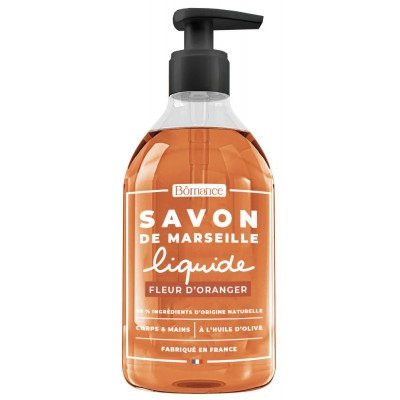 BÔMANCE Savon de Marseille liquide pour les mains 300 ml