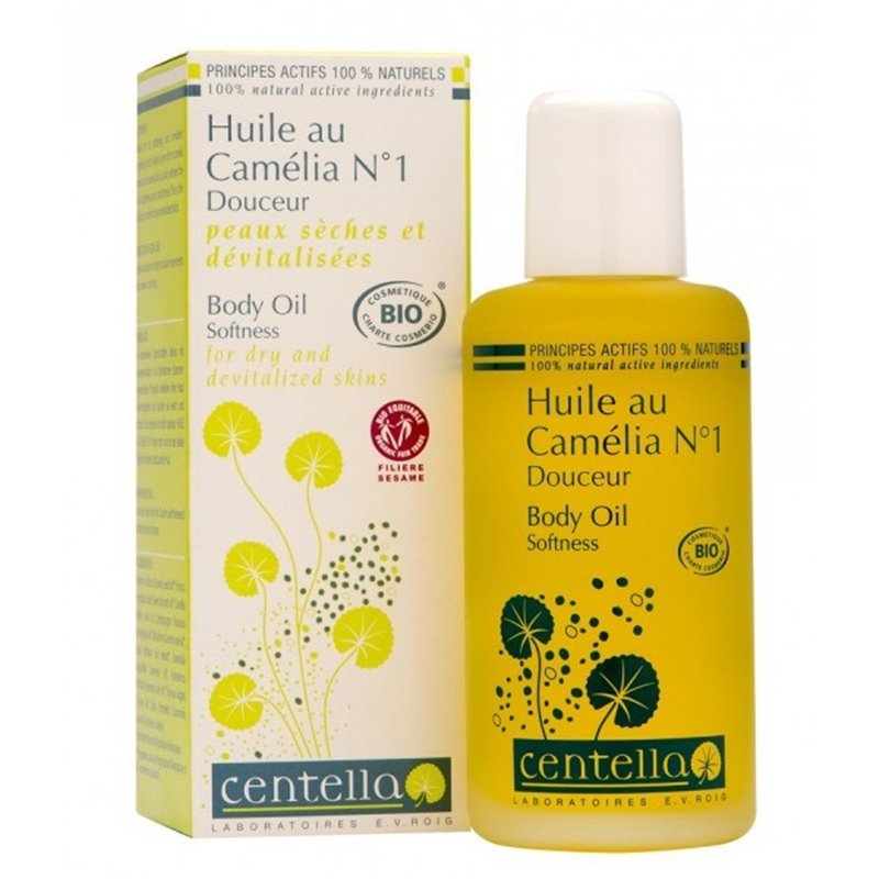 Huile Camélia Douceur n°1 Bio Centella