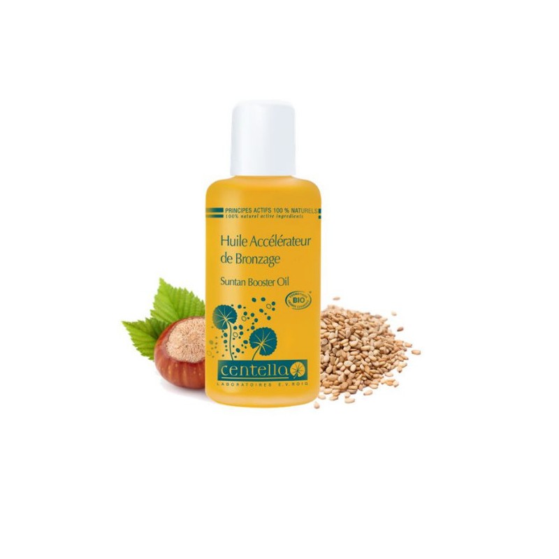 Huile Accélérateur de Bronzage Bio Centella